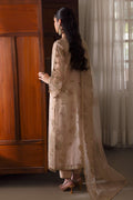 Naqshi | Pareezah Formals | Zumar M Nude Pink Organza