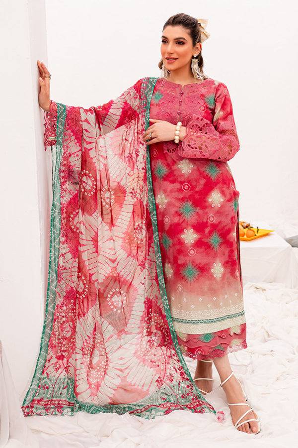 Nureh | Gardenia Lawn 24 | NSG-142 - Pakistani Designer Dress - by Nureh | Type: Luxury - 100% Original at Saira Sultan