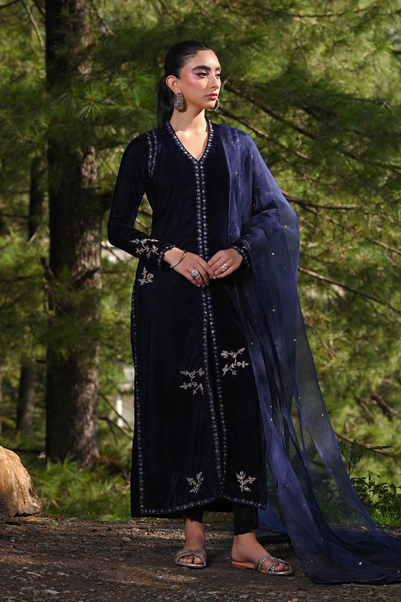 Hue Pret | Farasha Luxury Winter | Meliha -  Hue Pret Ladies Clothes -  Saira Sultan