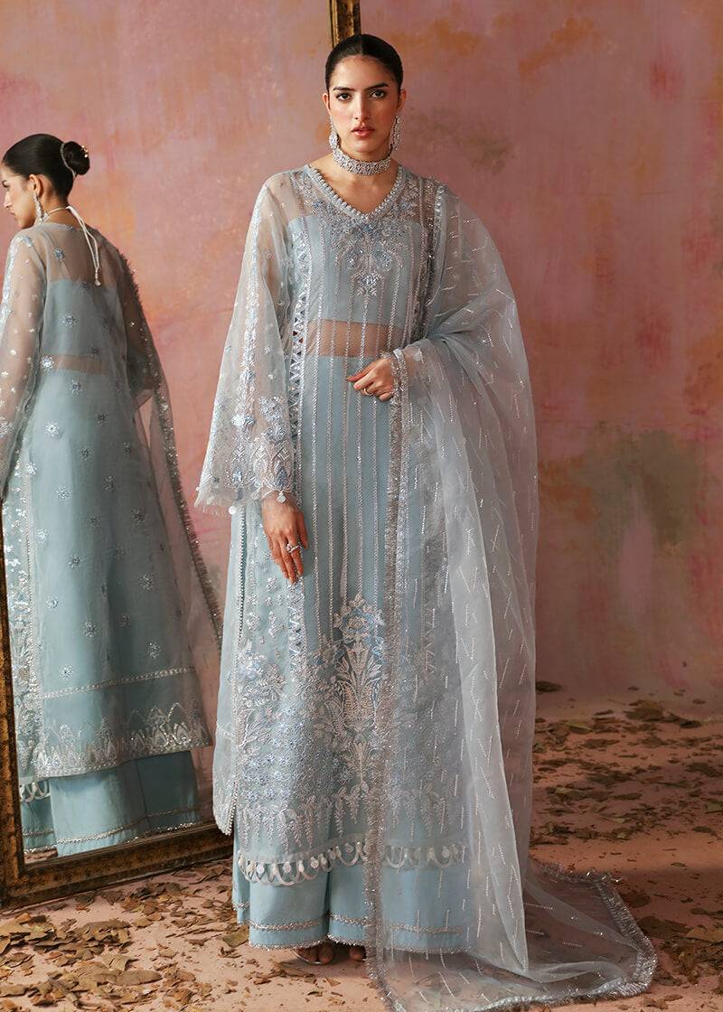 Sardinia|Tara Formals|Azure - Pakistani Designer Dress - by Sardinia - Type : Ladies Clothes - 100% Original at Saira Sultan