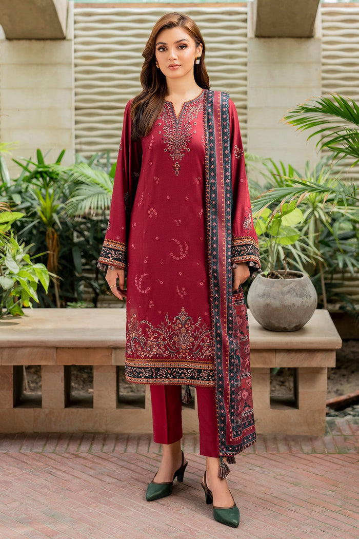 Jazmin | Winter Edition 24 | VISCOSE UW-0048 - Pakistani Designer Dress - by Jazmin | Type: Luxury - 100% Original at Saira Sultan