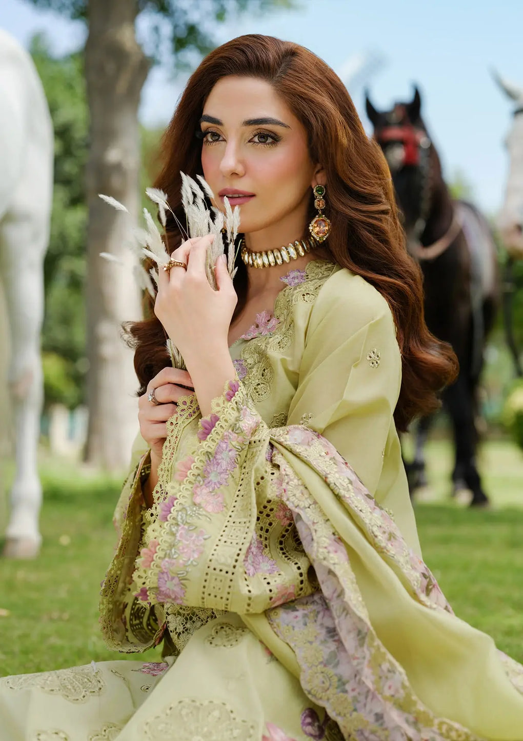 Elaf Premium | Luxury Lawn 25 | ELH-1A PISTACIA