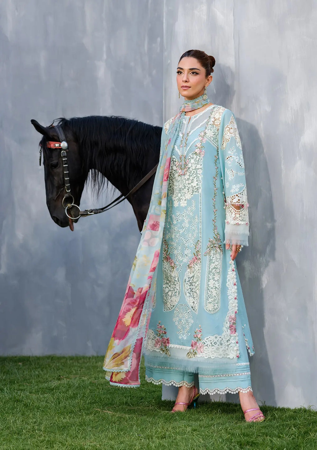 Elaf Premium | Luxury Lawn 25 | ELH-5B ELYA Default Title