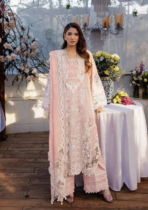 Kahf Premium | Luxury Lawn 25 | KLR-2A Olivia -  Kahf Premium Ladies Clothes -  Saira Sultan