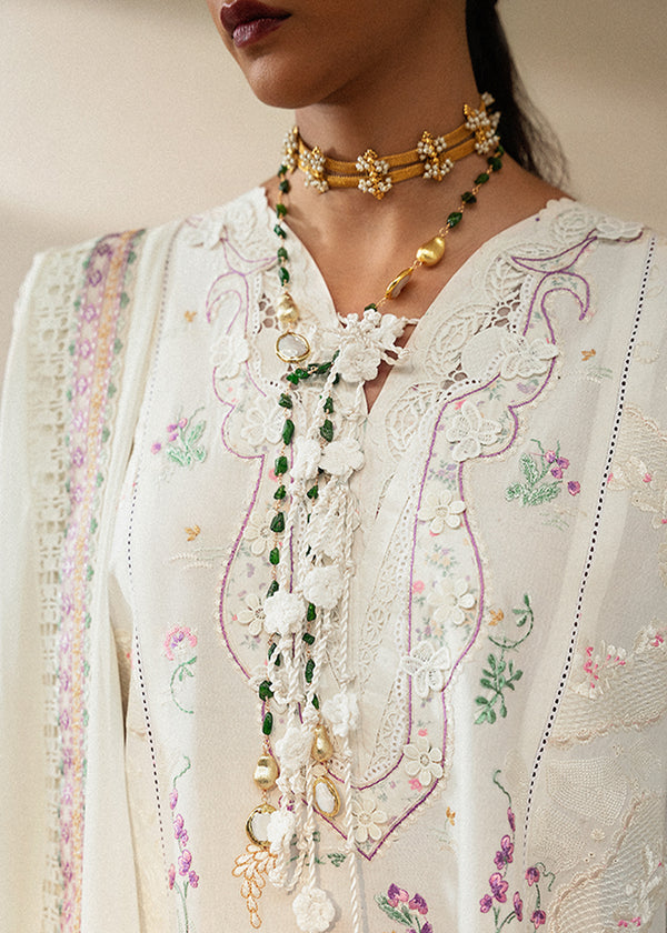 Suffuse | Eid Lawn 25 | JARA XS Off White Lawn