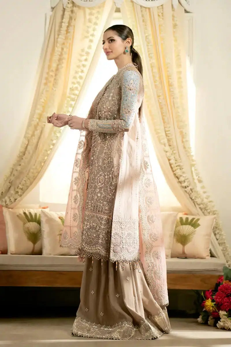 Qalamkar | Dilnaz Wedding Formals | DN-08 INAYAA - Pakistani Designer Dress - by Qalamkar | Type: Bridal - 100% Original at Saira Sultan
