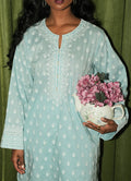 Image | Spring the Tea | ICSE-213142-11996 M Ice Blue Cotton