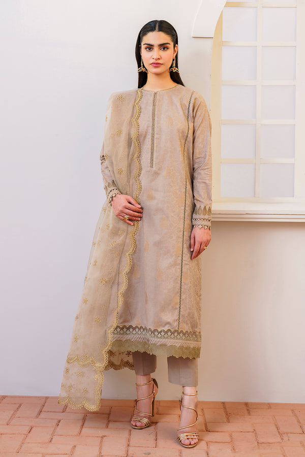 Baroque | Luxury Pret 24 | LAWN UF-642 - Pakistani Designer Dress - by Baroque | Type: Luxury - 100% Original at Saira Sultan