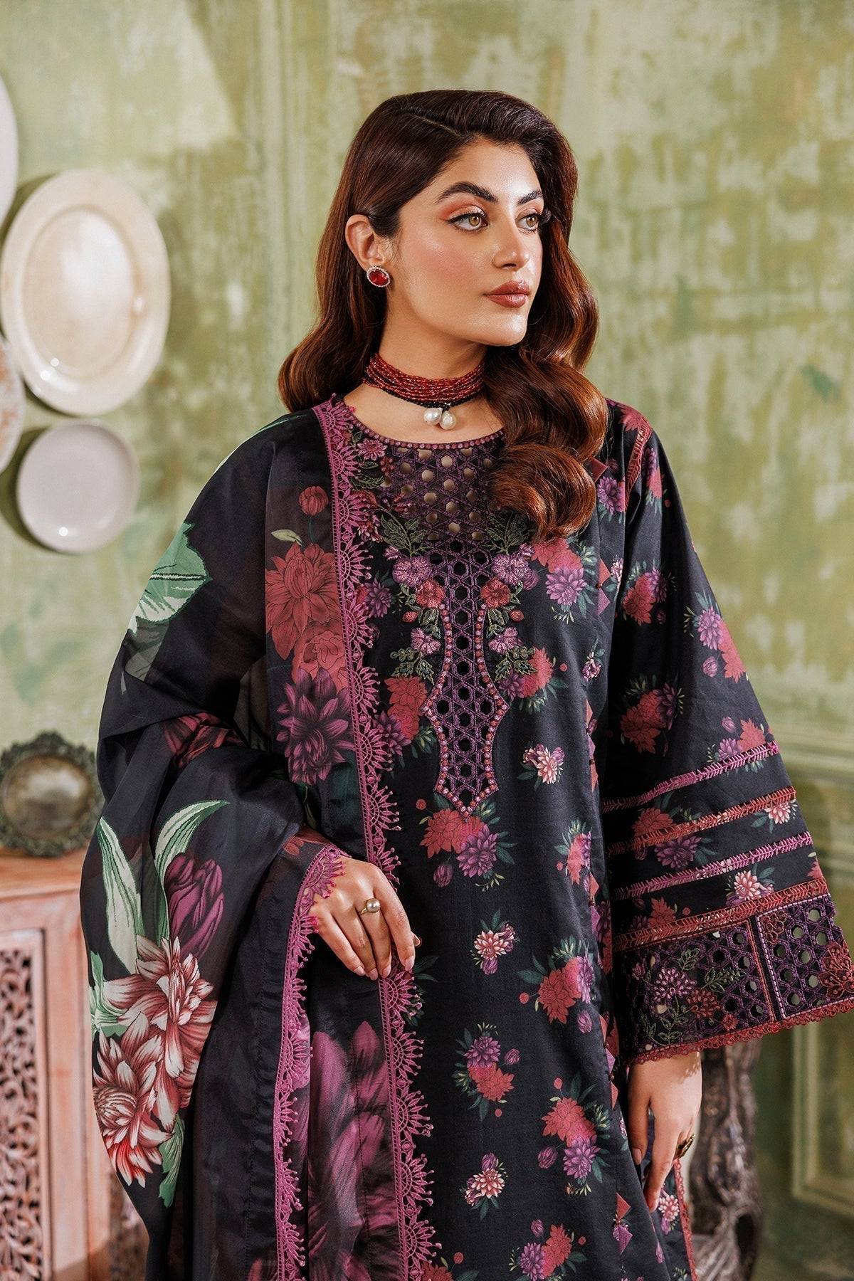 Alizeh | Maahi Vol 2 | AF-EPL-7012-NUHA - Pakistani Designer Dress - by Alizeh | Type: Luxury - 100% Original at Saira Sultan