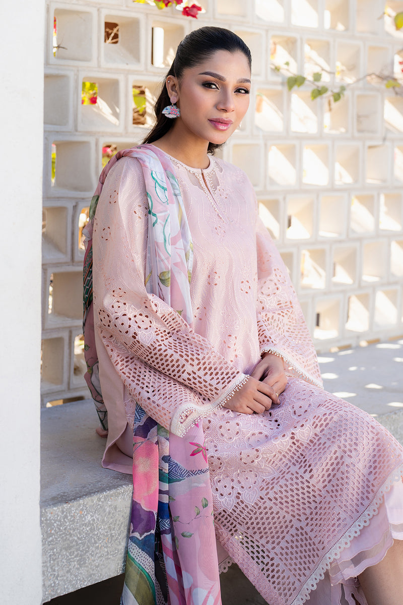 Baroque | Luxury Pret 25 | UF-4089 XL Pink Lawn