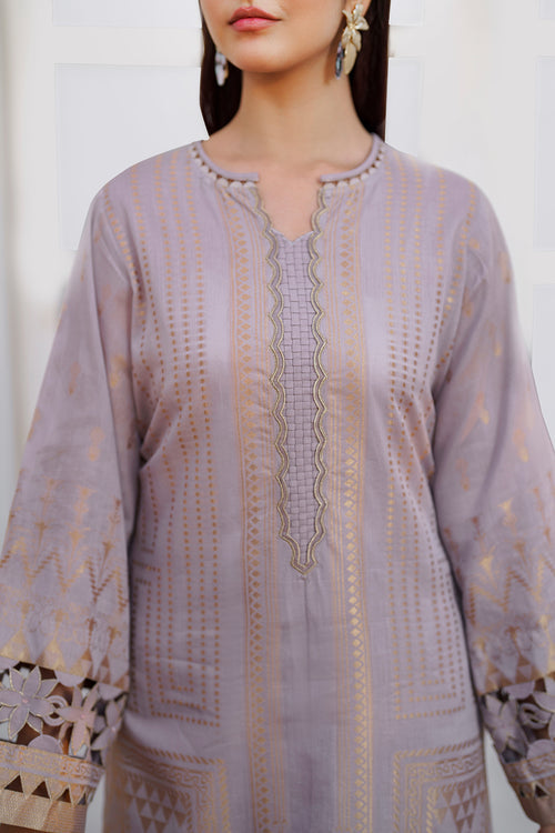 Baroque | Luxury Pret 24 | LAWN UF-643 - Pakistani Designer Dress - by Baroque | Type: Luxury - 100% Original at Saira Sultan