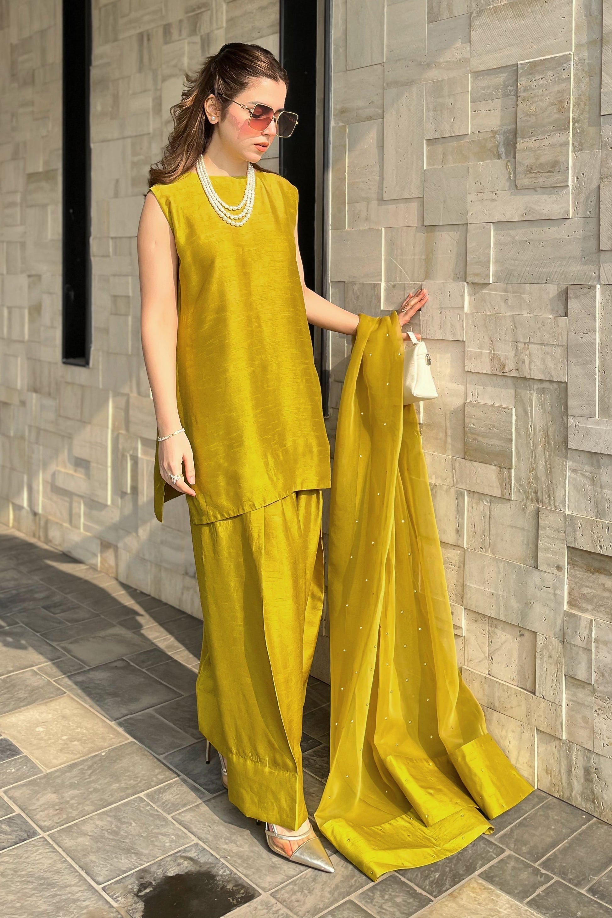 Hana | Signature Series | Zyana L Gold Raw Silk