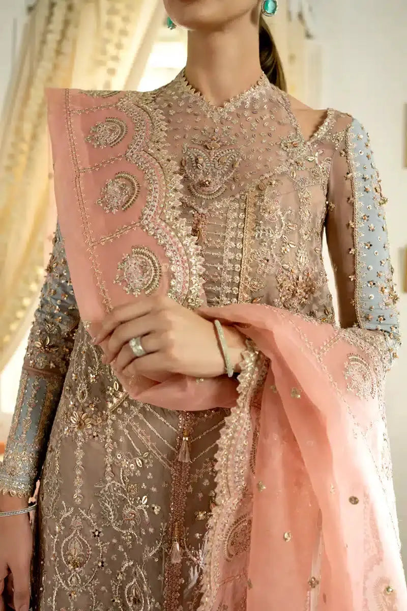 Qalamkar | Dilnaz Wedding Formals | DN-08 INAYAA - Pakistani Designer Dress - by Qalamkar | Type: Bridal - 100% Original at Saira Sultan