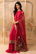 Cross Stitch | Luxe Atelier 24 | ROSY TWILIGHT - Pakistani Designer Dress - by Cross Stitch | Type: Luxury - 100% Original at Saira Sultan