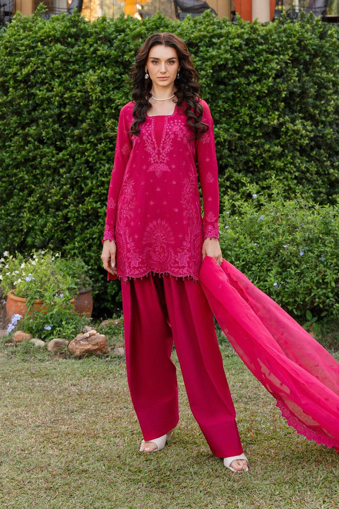 Enzo | Leia Silk Pret | Amelie - Pakistani Designer Dress - by Enzo | Type: Ladies Clothes - 100% Original at Saira Sultan