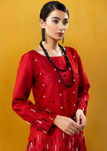 Hana | Vibrant Beyond | Go Rich-VB-1005 L Haute Red Raw Silk