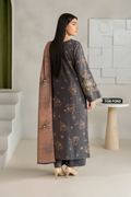 Iznik | Exclusive Winter | UE-358 S Gray Slub Khaddar