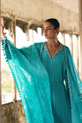 Suffuse | Silk Pret Summer 25 | NAIDA M Teal Silk