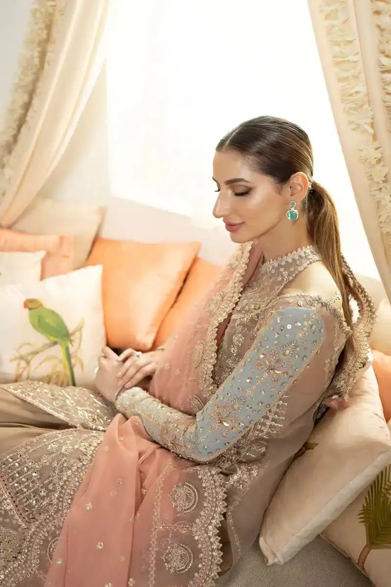 Qalamkar | Dilnaz Wedding Formals | DN-08 INAYAA - Pakistani Designer Dress - by Qalamkar | Type: Bridal - 100% Original at Saira Sultan
