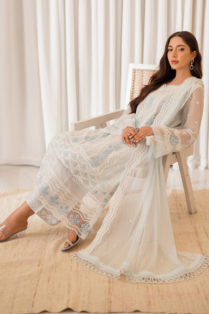 Azure | Ensembles Embroidered Formals | Ocean Whisper
