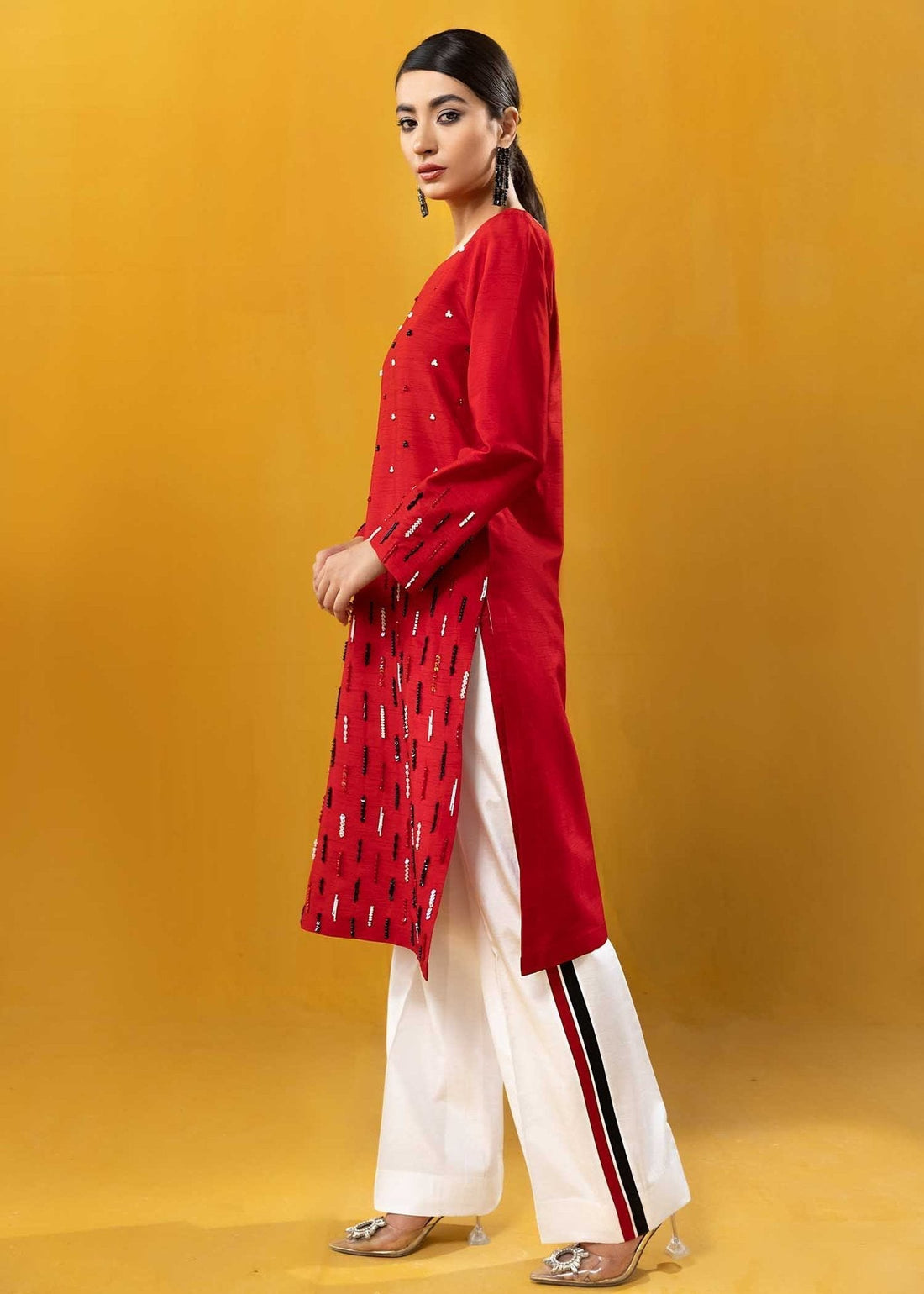 Hana | Vibrant Beyond | Go Rich-VB-1005 XS Haute Red Raw Silk