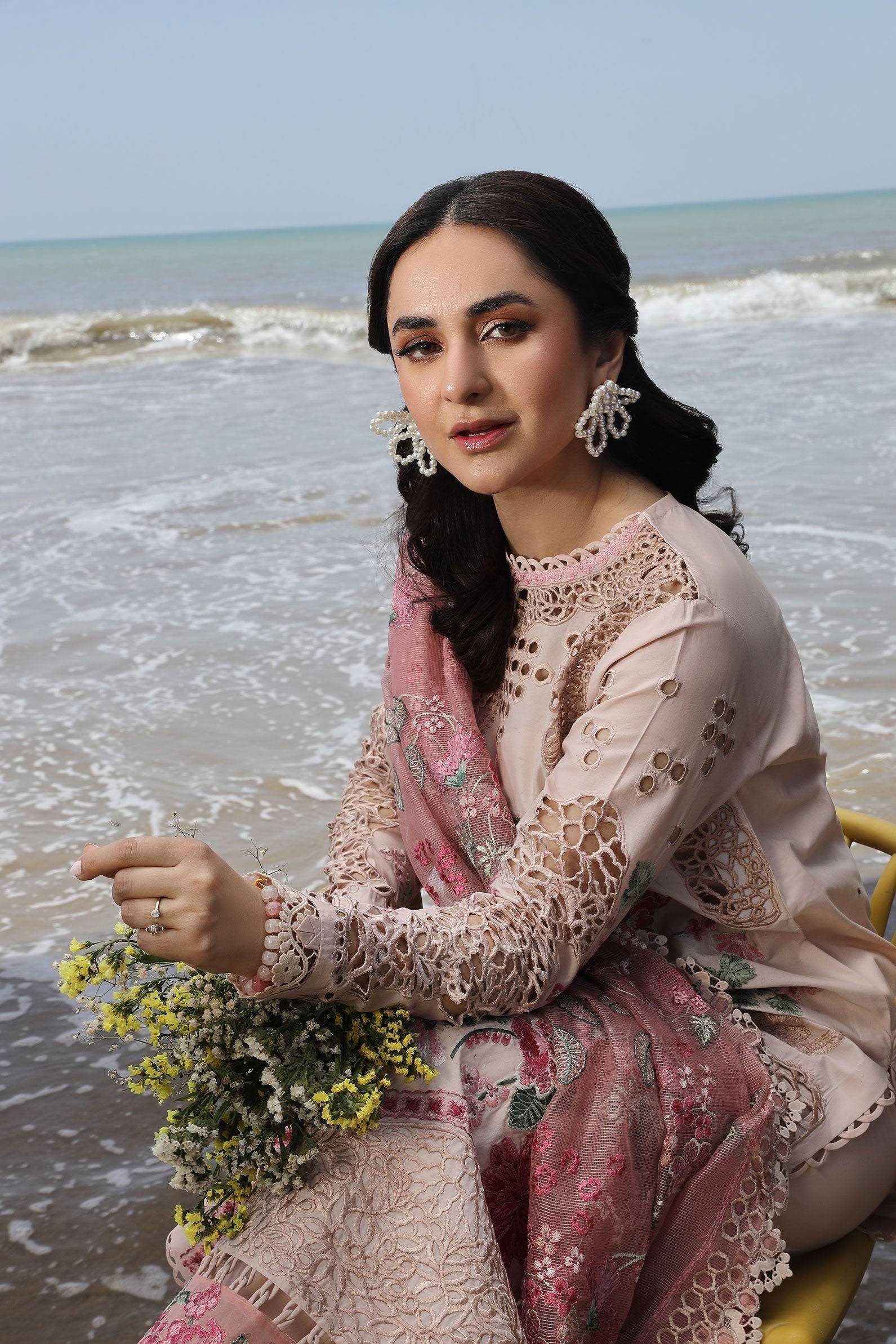 Maryam Hussain | Luxury Lawn 24 | MAYA - Pakistani Designer Dress - by Maryam Hussain | Type: Luxury - 100% Original at Saira Sultan