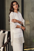 Wardha Saleem | Luxury Pret Traditional Wear | DALE L White Silk