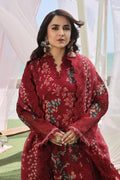 Maryam Hussain | Luxury Lawn 24 | CRIMSON - Pakistani Designer Dress - by Maryam Hussain | Type: Luxury - 100% Original at Saira Sultan