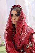 Maryam Hussain | Luxury Lawn 24 | CRIMSON - Pakistani Designer Dress - by Maryam Hussain | Type: Luxury - 100% Original at Saira Sultan