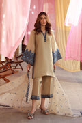 Sahar | Luxe Pret 25 | Gilded Grace S Beige Organza