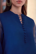 Sahar | Luxe Pret 25 | Aqua Dream L Blue Organza