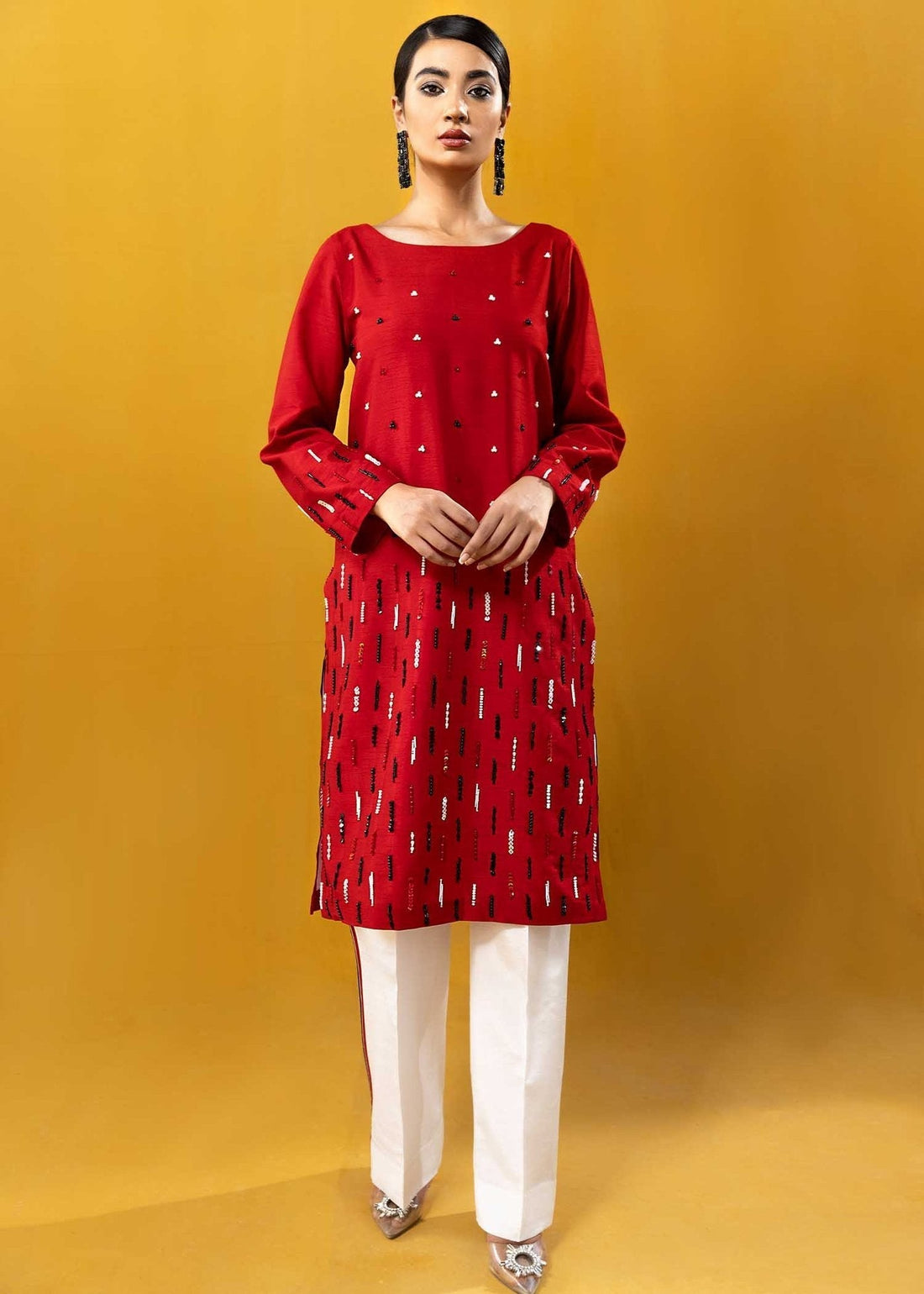 Hana | Vibrant Beyond | Go Rich-VB-1005 XS Haute Red Raw Silk