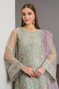Baroque | Luxury Pret 24 | NET UF-515 - Pakistani Designer Dress - by Baroque | Type: Luxury - 100% Original at Saira Sultan