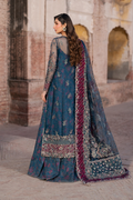 Iznik | Luxury Chiffon | ILC-03 S Zinc Organza