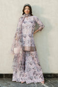 Fahad Hussayn | Lawn Banger | Allium Bloom - Pakistani Designer Dress - by Erum Khan | Type: Ladies Clothes - 100% Original at Saira Sultan