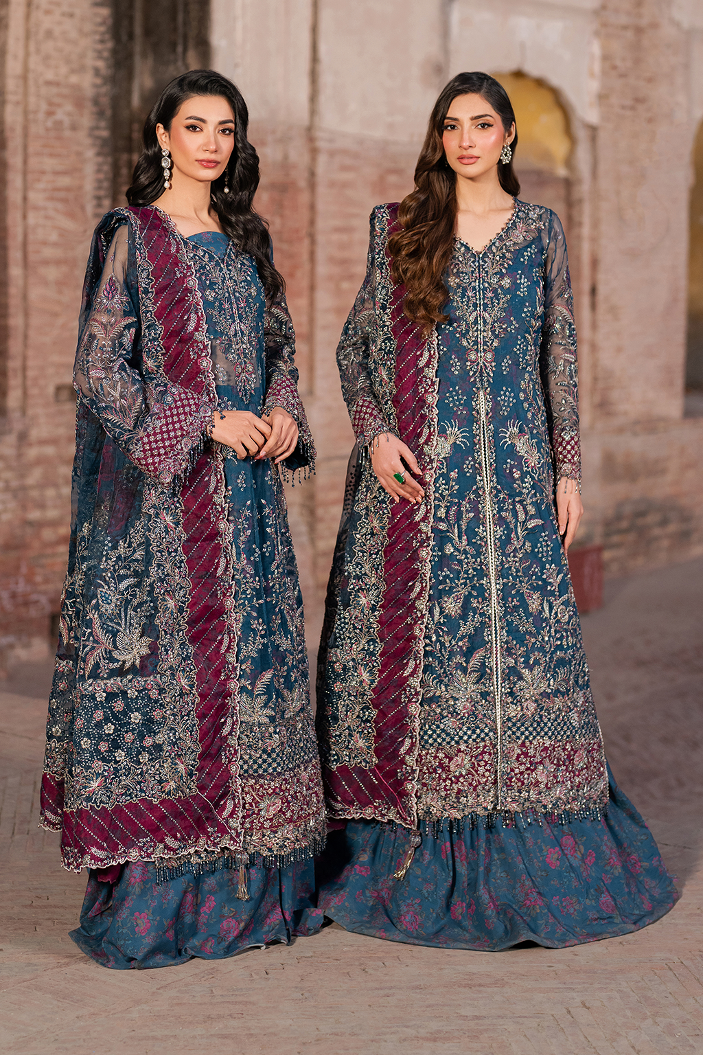 Iznik | Luxury Chiffon | ILC-03 L Zinc Organza