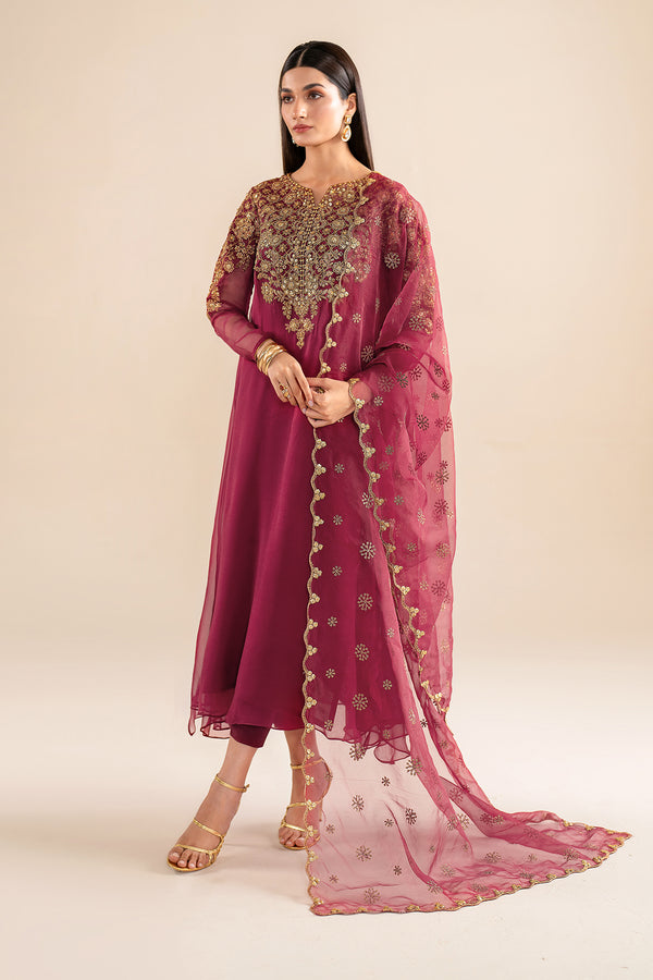 Baroque | Luxury Pret 24 | CHIFFON PR-916 - Pakistani Designer Dress - by Baroque | Type: Luxury - 100% Original at Saira Sultan