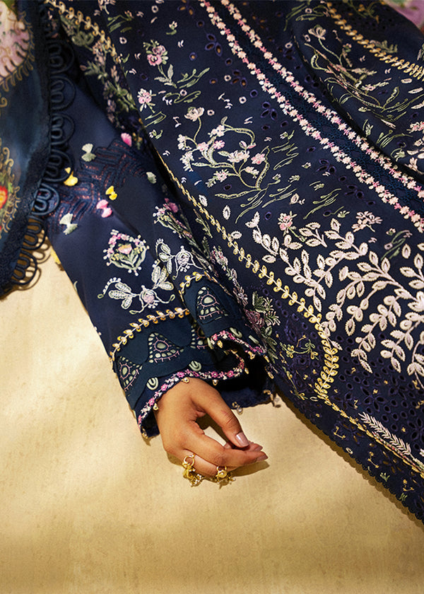 Suffuse | Eid Lawn 25 | ENA M Deep Blue Lawn