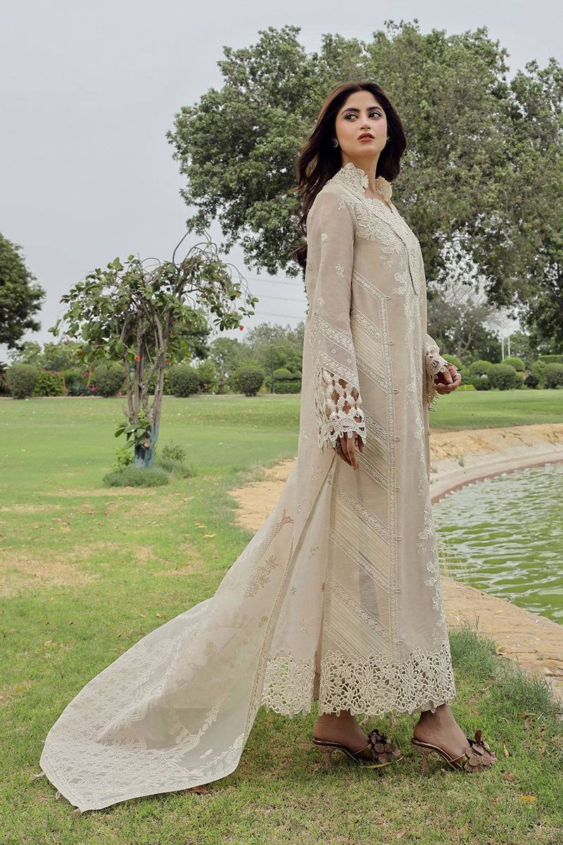 Qalamkar | Festive Lawn 2024 | PS-02 ERICA - Pakistani Designer Dress - by Qalamkar | Type: Luxury - 100% Original at Saira Sultan
