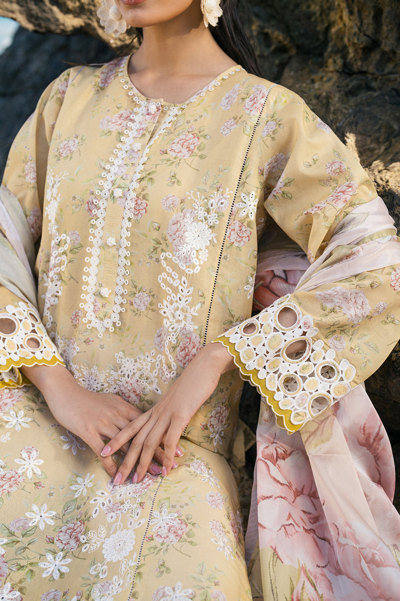 Baroque | Luxury Pret 25 | UF-4110 M Beige Lawn