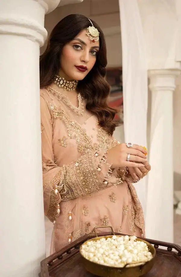 Eleshia | Zarin Wedding Formals 23 | Leena - Pakistani Designer Dress - by Eleshia | Type: Bridal - 100% Original at Saira Sultan
