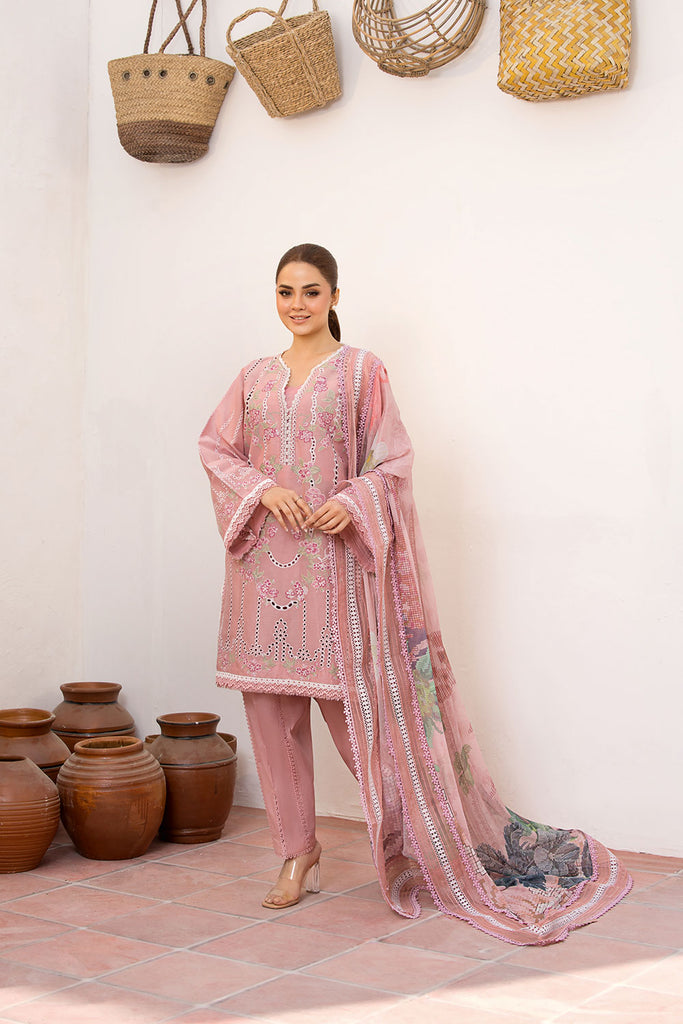 Sobia Nazir | Vital Lawn 25 | 2A S Brownish Pink Lawn