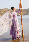 Elaf Premium | Hai Kuch Festive Lawn 24 | EHK-02A Banafsha - Pakistani Designer Dress - by Elaf Premium | Type: Luxury - 100% Original at Saira Sultan