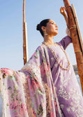 Elaf Premium | Hai Kuch Festive Lawn 24 | EHK-02A Banafsha - Pakistani Designer Dress - by Elaf Premium | Type: Luxury - 100% Original at Saira Sultan