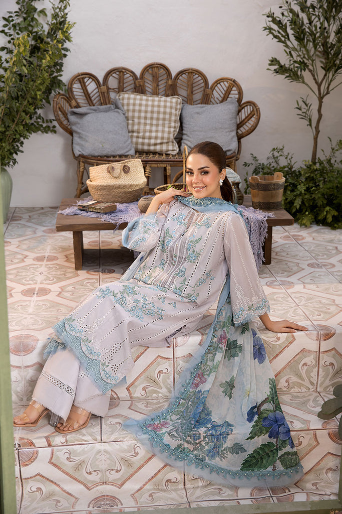 Sobia Nazir | Vital Lawn 25 | 2B M Off White Lawn