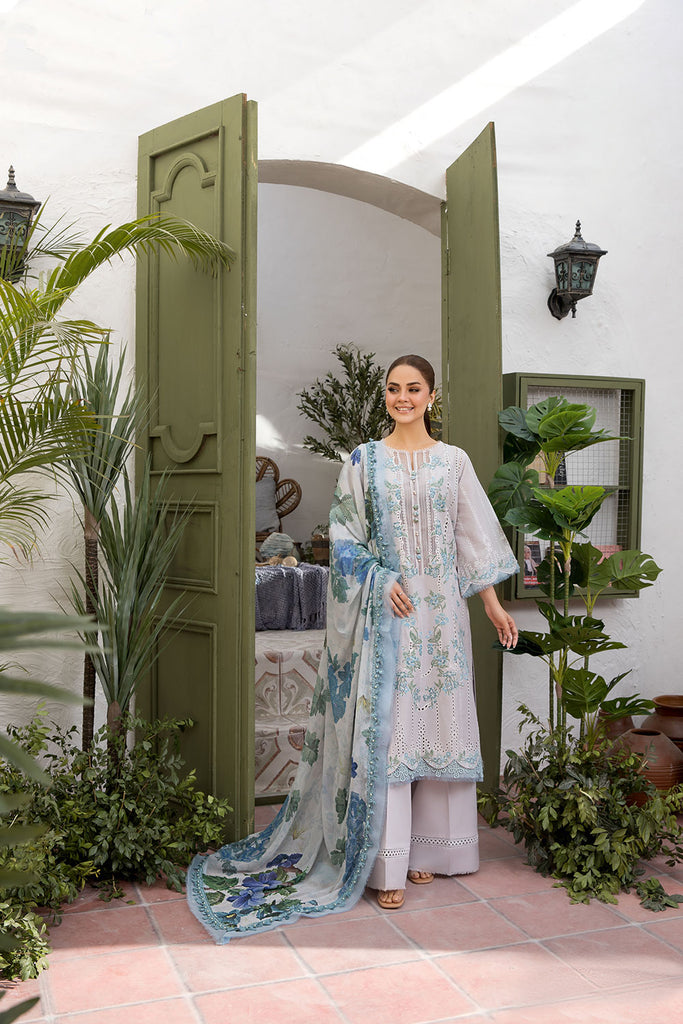 Sobia Nazir | Vital Lawn 25 | 2B S Off White Lawn
