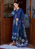 Saira Shakira | Bloom Lawn 25 | HANGING GARDENS 2-B L Lawn Navy Blue