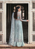 Akbar Aslam | Rajkumari Bridals | Mahrosh S Ice Blue Organza