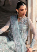 Akbar Aslam | Dastaan Luxury Formals | Mahrosh XL Gray Organza