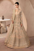 Emaan Adeel | Clay Couture | DYNASTIA Custom Size Beige Organza